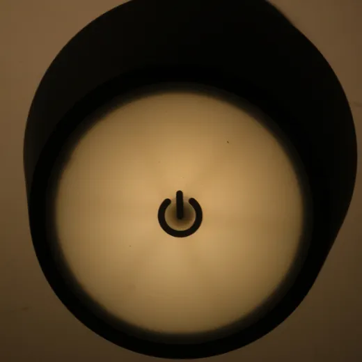 Tischlampe LUCIEN, IP54, schwarz, Touch-Sensor
