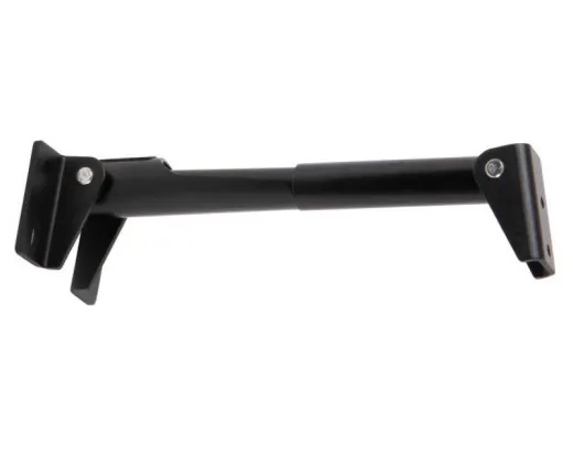 Tischplattenhalter abklappbar Länge 402mm, Aluminium schwarz eloxiert