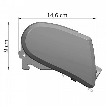Thule Omnistor Dachmarkise 6300, Mystic Grau, Gehäusefarbe Anthrazit, 400cm