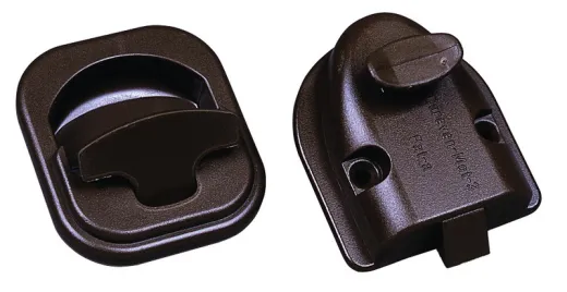 Toilettenraumschloss - Braun