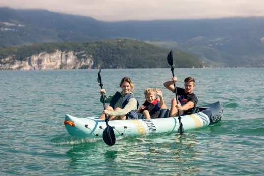 TOLEDO Kajak für 2 Erwachsene + 1 Kind