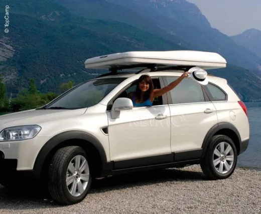 TopCamp Medium Dachzelt für PKW, Bus und Van