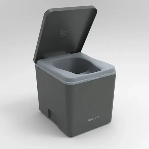 Trenntoilette Trelino Evo m Trenntoilette,anthrazit,B33xT39xH36cm
