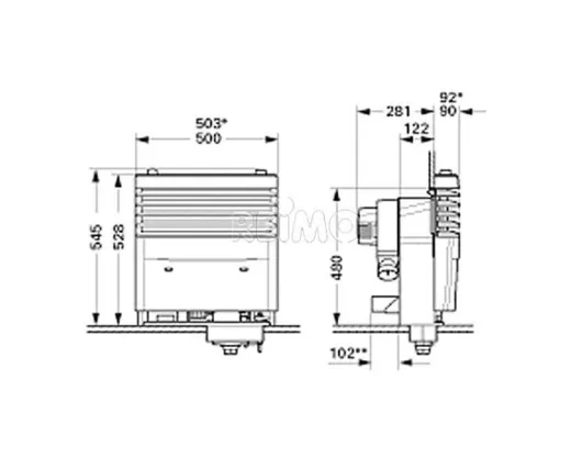 Trumatic S 5004, 30mbar, für 2 Gebläse