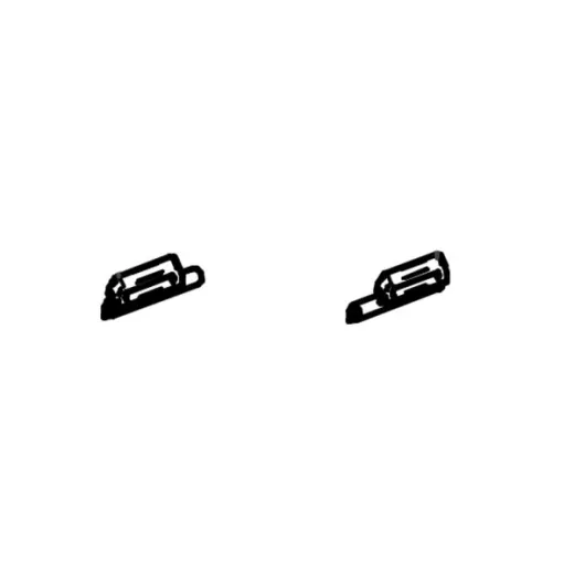 Tuchfixierung Gehäuse Thule 3200, Satz -