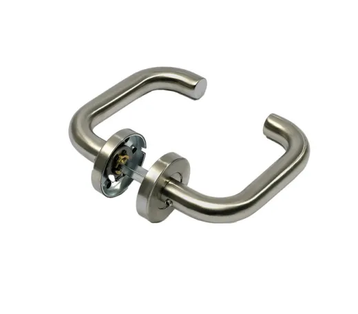 Türdrückergarnitur U-Form, Stahl