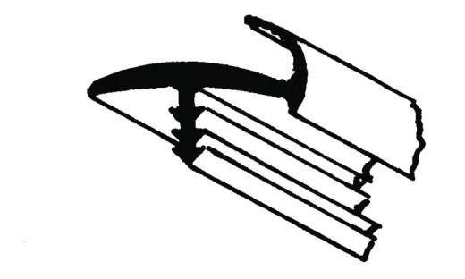 Türinnenumleimer mit Dichtlippe 5m