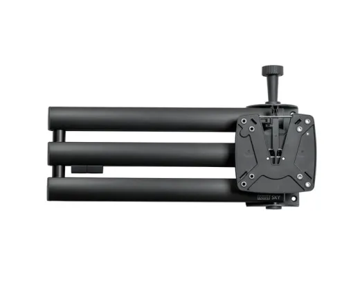 TV-Halter mit großem Schwenkbereich und Arretierungsbolzen