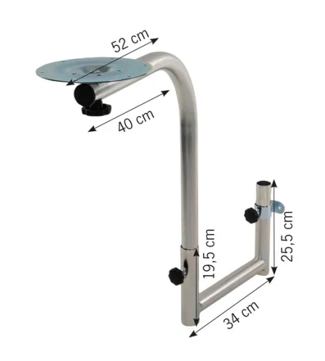 U-Schwenktisch Universal de Luxe