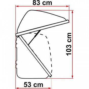 Gepäckbox für Fahrradträger - Ultra Box 360