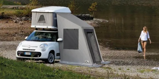 Umkleide Kabine für SUV MAGGIOLINA H 201 - 220 cm