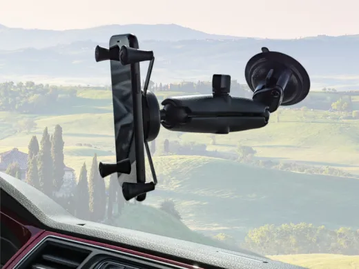 Universal Handyhalter, extra-langer Arm, Saugfußhalterung