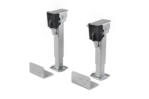 Universal-Kurbelstütze 290-490mm, 1 Paar,Hubkraft 500kg/Stütze,vorn/hi