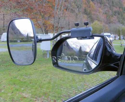 Universalspiegel XL für fast alle KFZ mit einstellbarem Spiegelglas