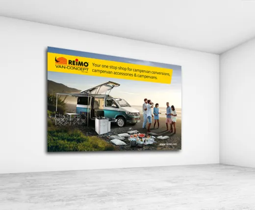 VanConcept Indoor-Banner, Größe:3000x2000mm