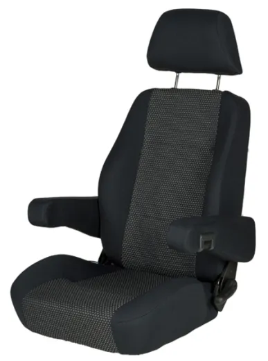 Vansitz S8.1 Bezug Ara schwarz/grau