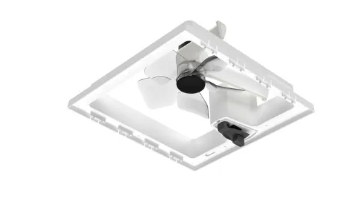 VENT 28 F mit aerodynamischer Form - Kit-Turbo-Vent 28F - Zur Ventilatornachrüstung an der Dachhaube Vent 28F