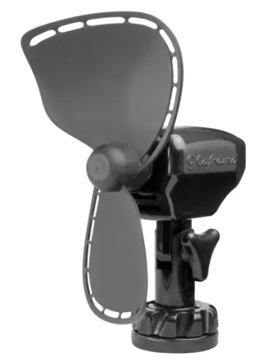 Ventilator ULTIMATE 12V, schwarz, Zigarettenanzünder-Adapter