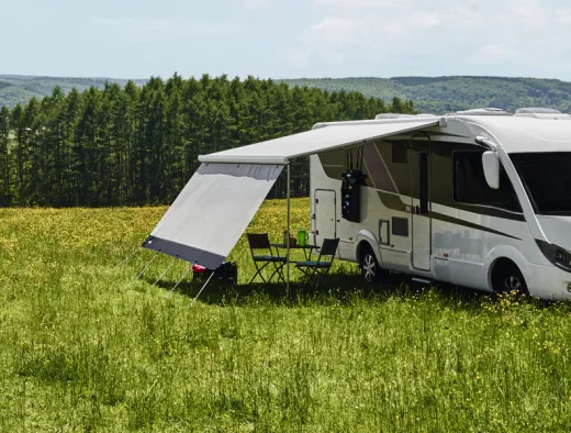 View-Blocker Front, Breite 240cm, Höhe 140cm