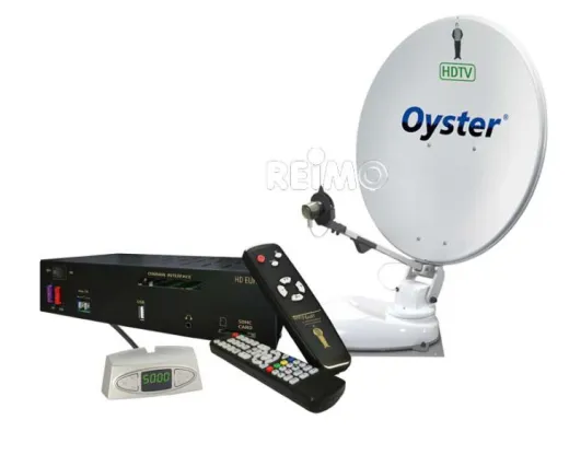 Vollautomatische Satellitenanlage mit HD Receiver