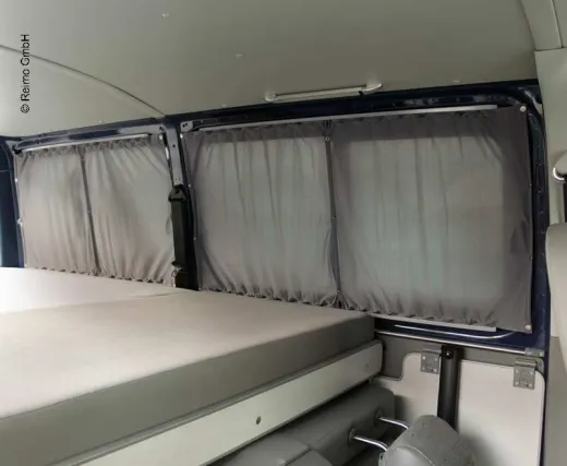 Vorhang Set Grau, Mercedes Vito ab Bj. 2015 m. Innenverkleidung