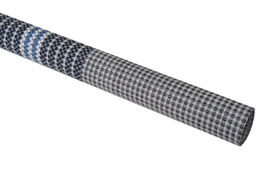 Vorzeltteppich, Zeltteppich 200g, grau/weiß, 2,5x3m