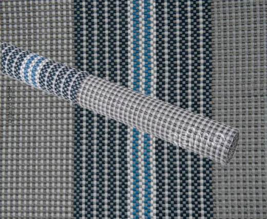 Vorzeltteppich, Zeltteppich Arisol Luxus, grau, 2,5x6,0m