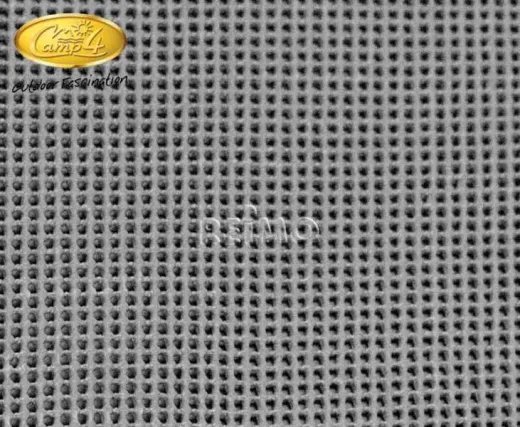 Vorzeltteppich, Zeltteppich Villa Eco 2,5 x 6,0 m - Farbe grau