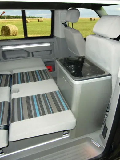 VW T6/5 Beach Küche France mit Technik - Fertigteil