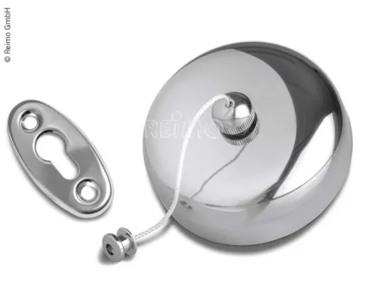 Wäscheleine C-LINE ausziehbar, Länge: 2m, Edelstahlgehäuse+Gegenstück