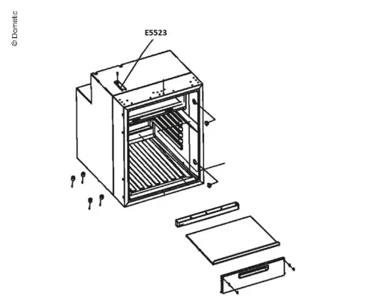 WasserbehälterAbtropfschale für Kühlschrank 711232
