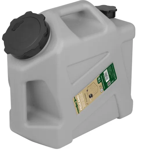 Wasserkanister Pelicano 12L,lebensmittelecht,PE,Öffnung10cm,inkl.Schla