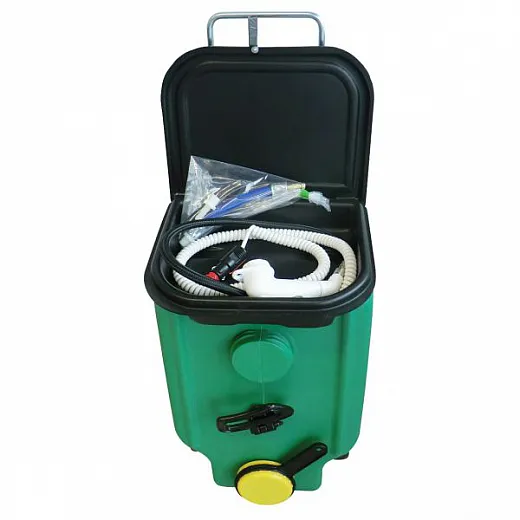 Service Wasser Taxi mit Tauchpumpe + Zubehör 25L