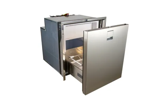 Webasto Isotherm DR 65 Inox 12/24V Edelstahl, 65 Liter Kompressor Kühlschublade