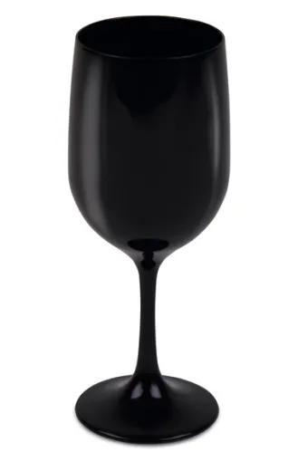 Weinglas Camp4 370ml 2er-Set schwarz, SAN