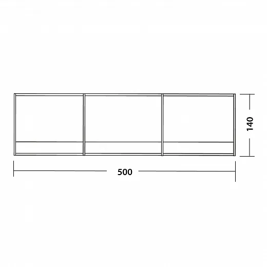 Windschutz Grey 500x140cm