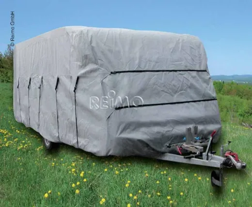 Wohnwagen Schutzhülle 580x230x220cm, grau