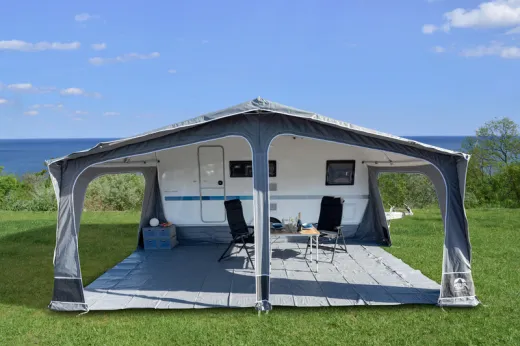 Wohnwagen-Vorzelt PALERMO Größe 19 - mit Umlaufmaß (1101-1125cm)