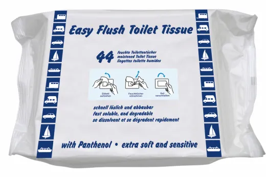 Yachticon Easy Flush Toiletten Tücher 44Stk