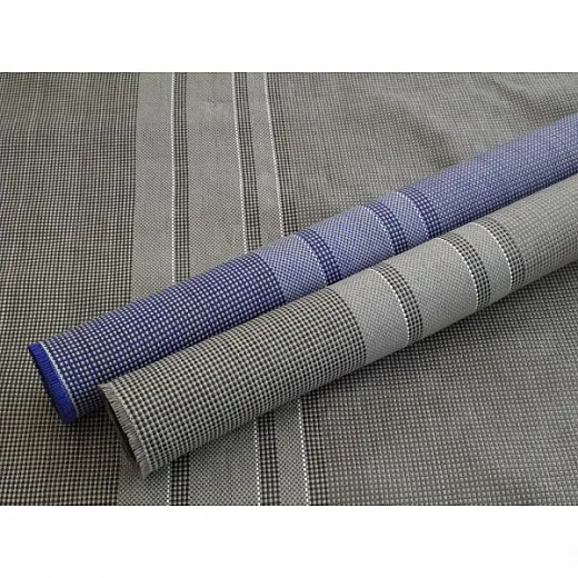 Zeltteppich Arisol in Blau 3x6m, inkl.Tasche, Clips + Heringe