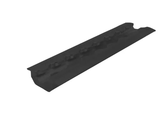 Zurrschiene versenkbar oder Eckmontage - Schwarz