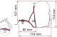Adapter Fiamma F45s - Renault Trafic, Opel Vivaro, Nissan NV300, Fiat Talento ab 2015