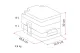 Campingtoilette Bi-Pot 30 - Small