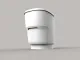 Clesana C1 – wasserlose Toilette mit Rundsockel