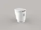 Clesana C1 – wasserlose Toilette mit Rundsockel