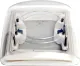 Dachhaube Vision Star M pro 2, 40x40 Rauchglas, Innenrahmen weiß