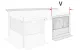 Front Panel Light 190 für CStore XL - Mit Fenster