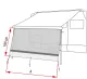 Sunview XL Vorderwand F80L, 325cm