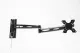 TV-Halter Simon Luxus XL - Schwarz glänzend
