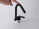 Wasserhahn - Abklappbare Armatur - Schwarz